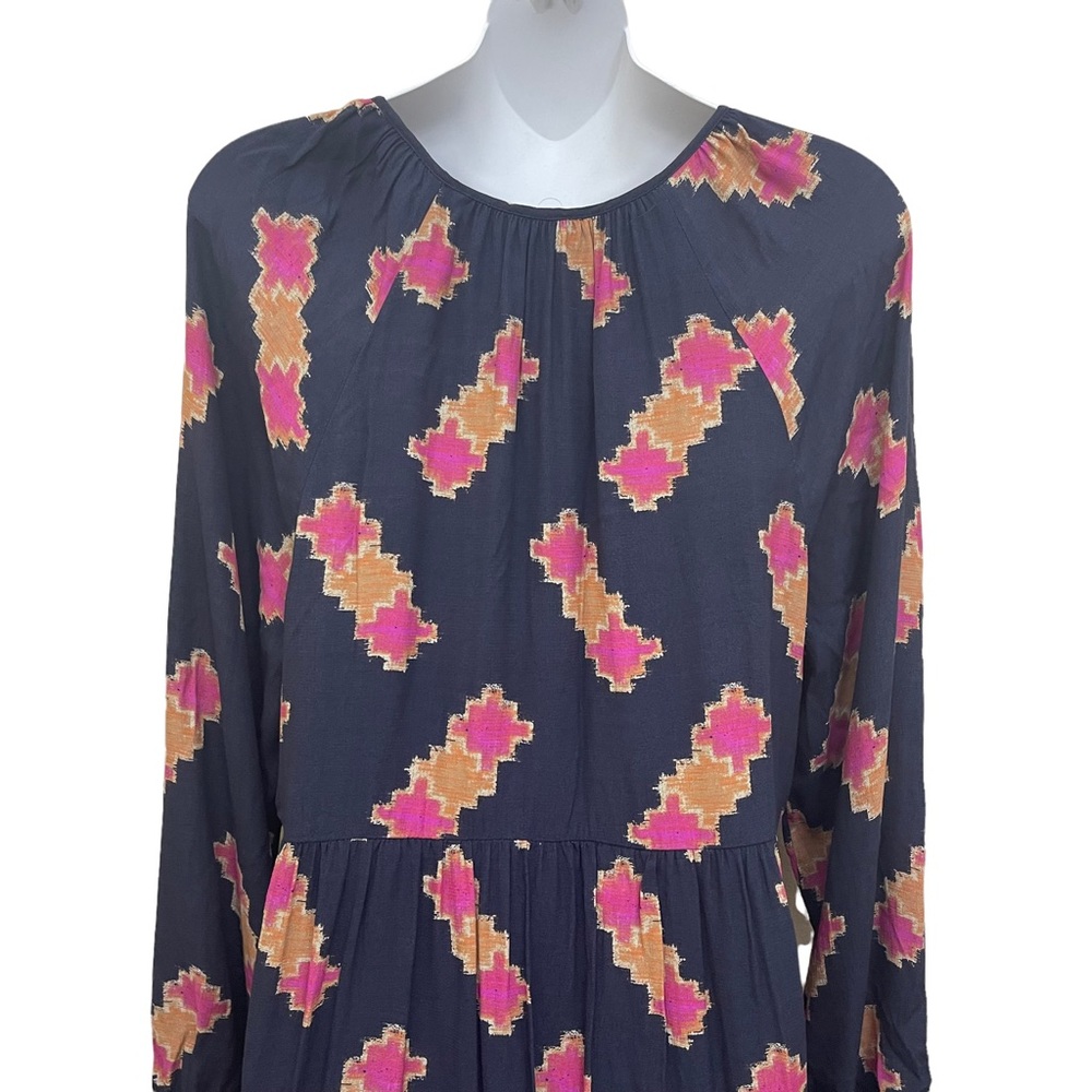 Anthropologie Navy Blue Sammi Tunic Medium Casual Dress - Picture 7 of 11